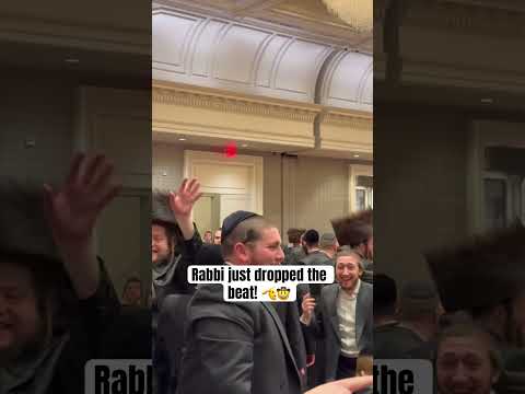 Rabbi just dropped the beat! 🫡🤠 (Full vid out now!)