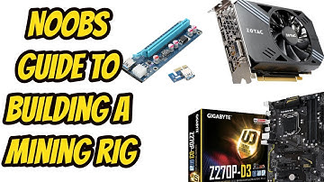 mining rig how to Install all Hardware (newbie friendly)