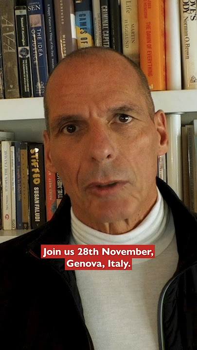 Shut It All Down For Palestine: Join Yanis Varoufakis in Genoa, Italy, on November 28