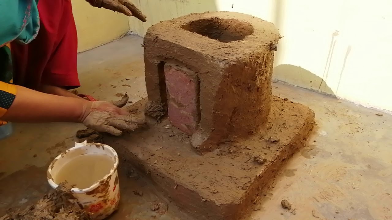 Indian Village woman making Clay Stove || Desi Chulha || Life of Punjab