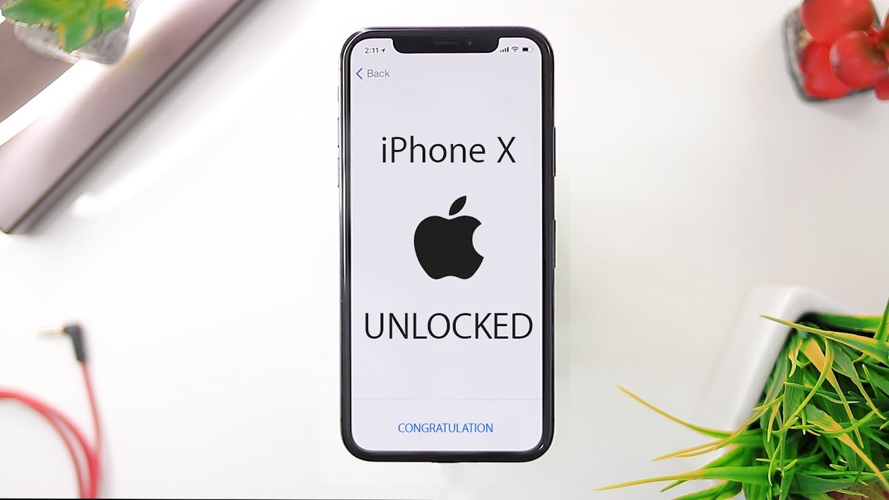 How to Unlock iPhone X ANY Carrier / Country at&t verizon rogers and such - YouTube