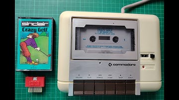 Loading a ZX Spectrum Game with Commodore Tape deck using an emulator on Win10 Laptop