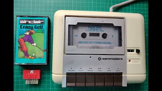 Loading a ZX Spectrum Game with Commodore Tape deck using an emulator on Win10 Laptop