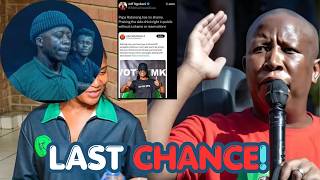 South Africans React After Julius Malema’s Private Message to Jeff Ngobeni Goes Viral