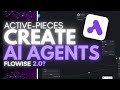 ActivePieces: Create GODLY AI Agents For FREE! Better Than Langflow & Flowise!