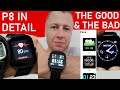THE PROBLEM WITH THE P8 1.4" SMART WATCH | HEART RATE MONITOR ACCURACY | COLMI-SEMBONO-COBRAFLY
