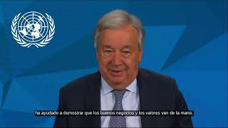 Mensaje del SG para el 25 aniversario del Pacto Global