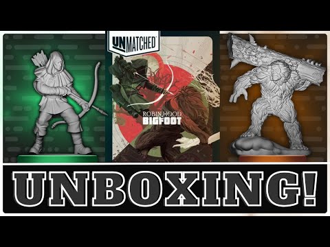 Expansão de Jogo IELLO Unmatched Robin Hood vs Bigfoot (9 anos)