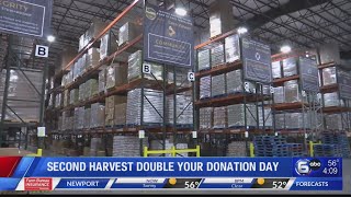Second Harvest Double Your Donation Day underway