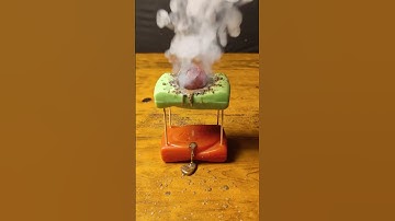 Soap vs Red Hot Ball – Satisfying Experiment #experiment #asmr