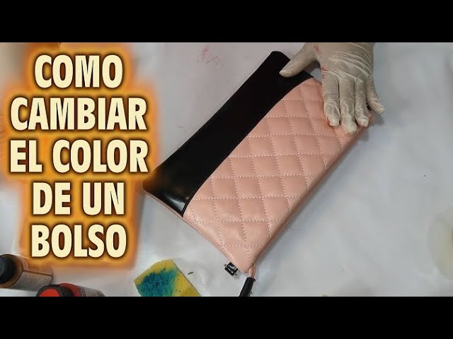 16 COMO CAMBIAR EL COLOR DE TUS BOLSOS, ZAPATOS Y MÁS COSAS DE PIEL ,  POLIPIEL, O PLÁSTICO 