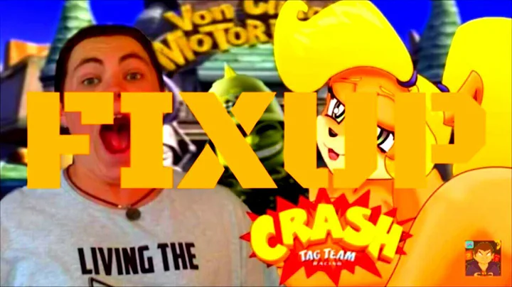 Crash Tag Team Racing Review Fix-up - Square Eyed Jak (w/ Fortnite)