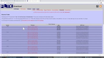 12.1 - Ch.12, Download and Build FLTK library