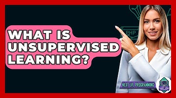 What Is Unsupervised Learning? - Next LVL Programming