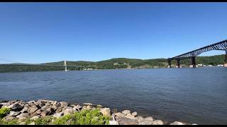 Peaceful Hudson River on a Quiet Sunday Morning | 4 Hours of Relaxing Water Sounds