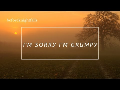 ASMR: i'm sorry i'm grumpy
