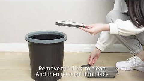 Midea M7 Pro Clean dust box and filter