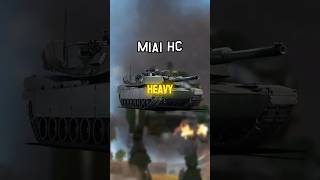 M1A1 AIM Or M1A1 HC, Who's The Best Abrams Main Battle Tank? In WTM #shorts #warthundermobile