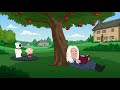 family guy gravity never happened (isaac newton and the apple)