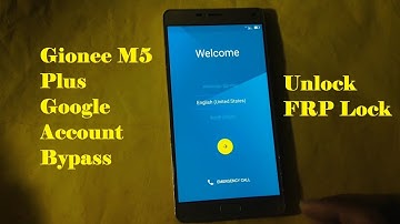 Gionee M5 Plus FRP  unlock
