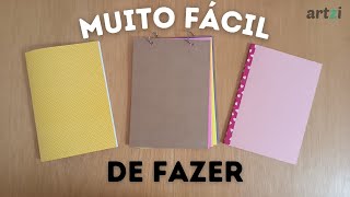 As 3 Formas Mais Fáceis de Fazer um Caderno