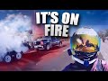 Biker Helps Truck on Fire! [Motovlog 284]