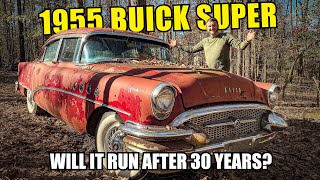 1955 Buick Super: WILL IT RUN AFTER 30 YEARS?! | Junkyard Flip