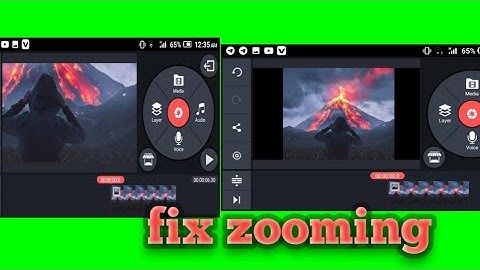 Haw to stop zooming of image in kinemaster#samihd