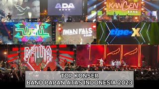 Band Papan atas Indonesia Live Konser 2023