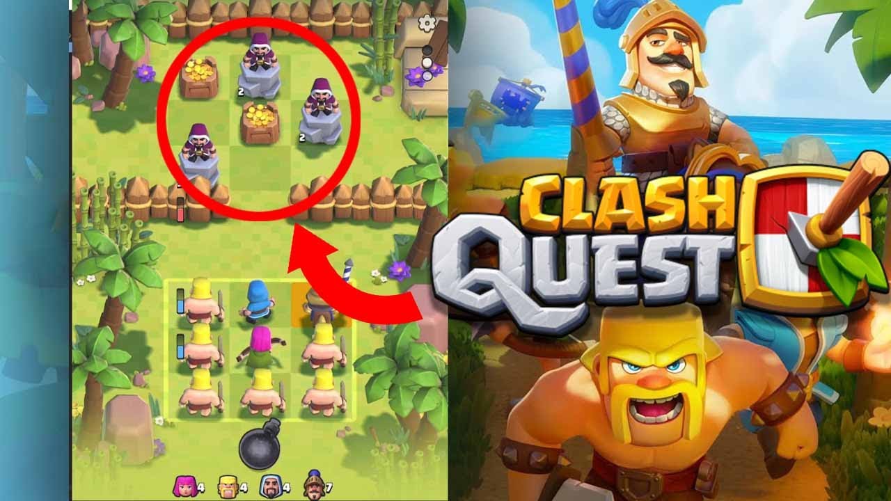 Клеш квест. Clash Quest новая игра. Новая игра от суперселл. Клеш мини игра от суперселл.