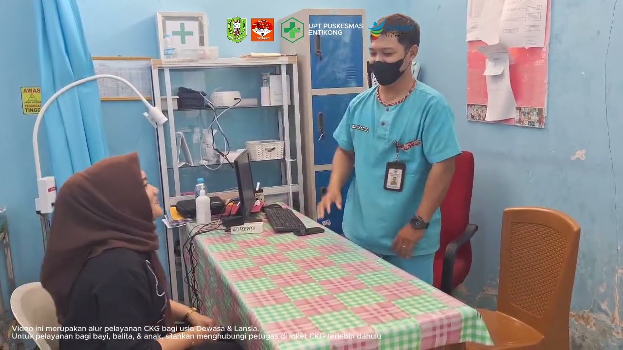 ALUR CEK KESEHATAN GRATIS DI PUSKESMAS ENTIKONG