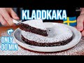 This Swedish Chocolate Cake will satisfy your sugar craving, fast!