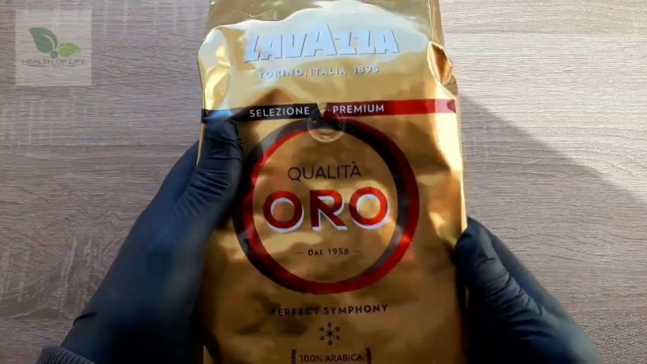 Кофе Lavazza Qualita Oro в зернах 1 кг