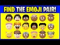 FIND THE EMOJI PAIR! P15049 Find the Difference Spot the Difference Emoji Puzzles PLP