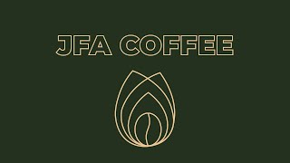 Behance JFA coffee first screen