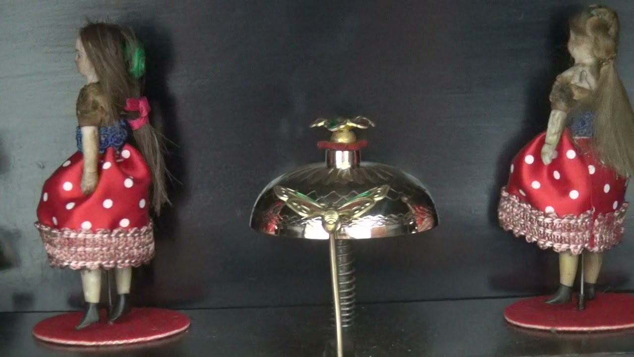Buffet Style Music Box with Dancing Dolls YouTube