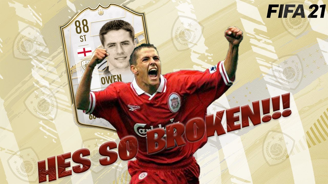 INSANE GOAL MACHINE!!! 88 Michael Owen Player Review! Fifa 21 Ultimate Team