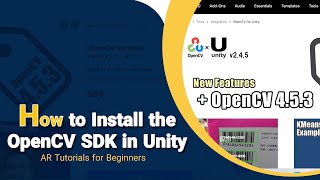 How to Install the OpenCV SDK in Unity (6/9) | AR Tutorials for Beginners screenshot 5