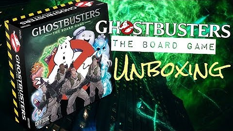 Ghostbusters The Board Game Unboxing