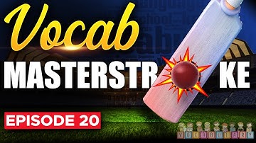 Vocab Masterstroke For OPSC,  OSSSC, OSSC, OPRB All Exams By Shubham Sir