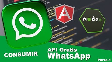 Consumir api whatsapp gratis con nodejs y angular parte-1