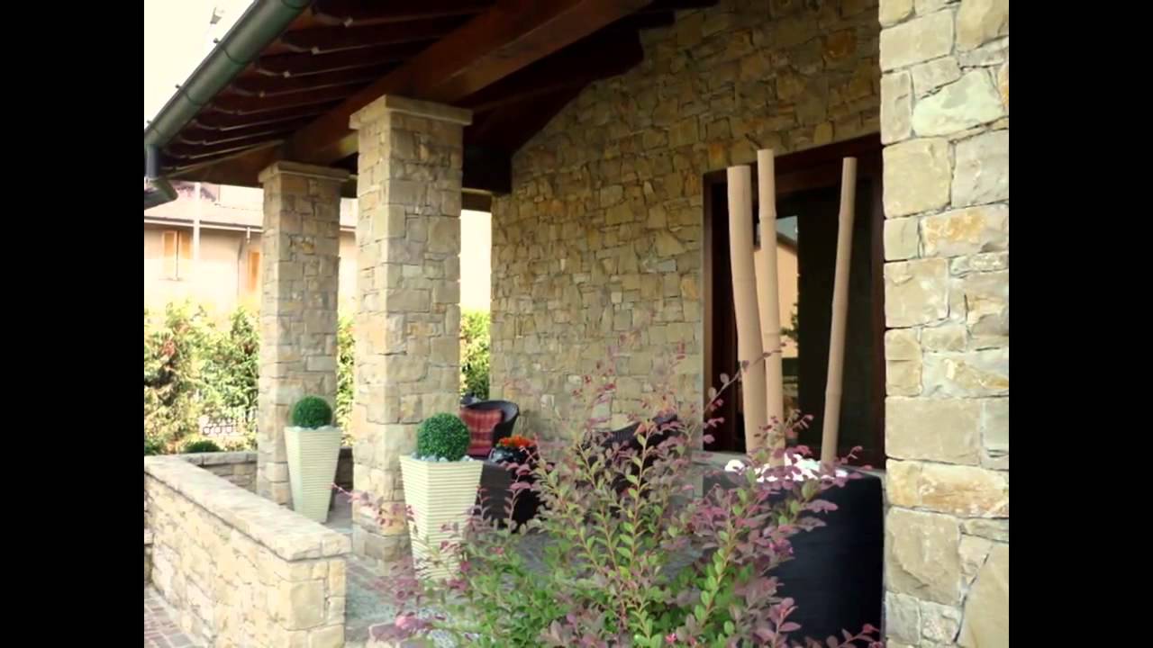 Pietre per rivestimenti esterni artigianipietracredaro youtube