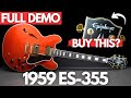 Epiphone 1959 es355 full demo