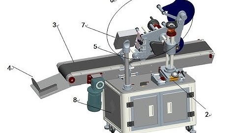 flat surface labeling automatic plane plate labeler machine à étiquetage pour bouteille automatique