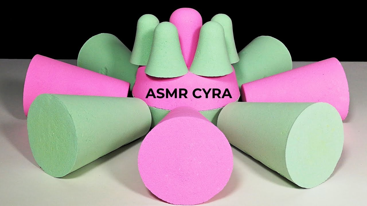 ASMR Crushing Baking Soda Rare Flower