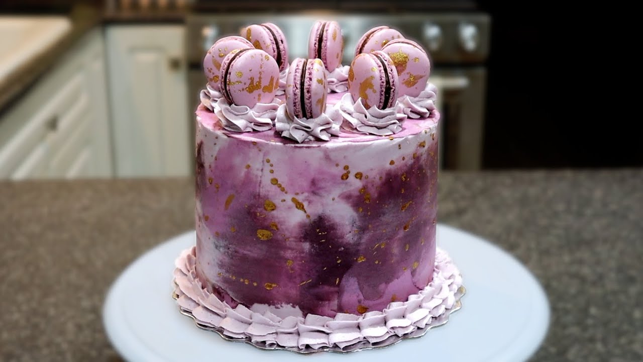 Watercolour Buttercream Cake
