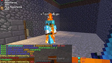 xTooGodLyx forcefield and click aimbot on Daegonner Minecraft server 3