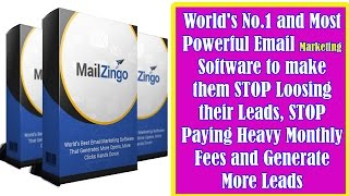 MailZingo Review | MailZingo Demo Discount And Huge Bonus