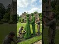 Bride & Groom Living Topiary! Insane Satisfying ASMR Trimming 💍🌿✂️