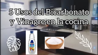 5 Usos del Bicarbonato y Vinagre en la Cocina | Limpieza con productos naturales| Yo soy Miriam